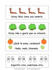 Spanish Poem For Children Que Grande Era Todo For Beginning Spanish Learners Spanish Playground Preschool Spanish Spanish Kids Elementary Spanish
