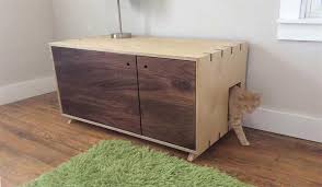 Litter boxes and trays without a hood. 11 Diy Litter Box Enclosure To Hide Litter Box Cute Litter Box