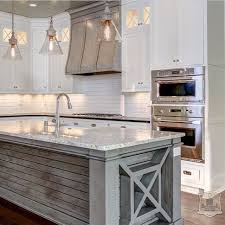 Gulliver galvanized farmhouse linear kitchen island light. Trendy Kitchen Islands For 2016 Gulf Basco