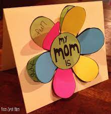 Choose colors, pictures, backgrounds, and fonts. Mother S Day Flip The Flap Flower Card Mothers Day Cards Fathers Day Crafts Mothers Day Crafts