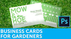 Make your own design or use a template. How To Design A Landscape Gardener Business Card In Adobe Photoshop Solopress Video Tutorial Youtube