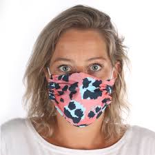 Goede mondkapjes, herbruikbaar en wasbaar. Mondkapje Panterprint Wasbaar Groothandel Mondkapjes
