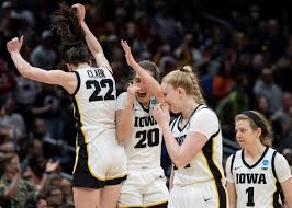 Caitlin Clark fist pumps! Hawkeyes are Final Four bound