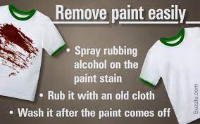 If it's latex paint that you are using, then you need to act quickly to remove the stain as it dries up tip 1: 3 Methods That Show How To Remove Paint From Clothes Effortlessly Home Quicks