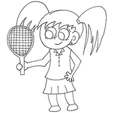 Tennis is an olympic sport that can be played year round indoors or in the spring, summer and fall outdoors. Top 25 Free Printable Tennis Coloring Pages Online