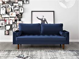 These wonderfully functional blue sofa beds never compromise on comfort, no matter their size or style. Amazon Com Us Pride Furniture Sofa Blue Furniture Decor