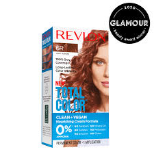 Rich, auburn brown hair color is a cool or warm weather classic with a spectrum of shades. Revlon Total Color Hair Color Clean And Vegan 100 Gray Coverage Permanent Hair Dye 6r Light Auburn Walmart Com Walmart Com