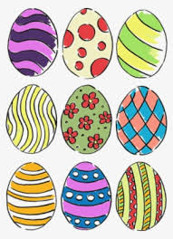 Eutreec 12pcs easter eggs vintage style paper mache egg hanging ornaments easter decoration. Set Of Easter Eggs Vector Colorful Easter Egg Printable Transparent Png 346x480 Free Download On Nicepng