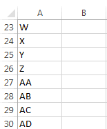 The application shares some of the same features and functions as microsoft excel. How To Auto Fill Sequential Letters In Excel The Jaytray Blog