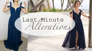 Prom Dress Alterations Quick Fixes How To Alter The Size Of Your Dress Prom Dress Alterations Diy Prom Dress Prom Dresses