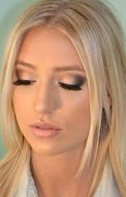 When picking out an eye makeup palette, take your eye color into consideration. Makeup For Blondes With Blue Eyes Google Search Natural Wedding Makeup Makeup For Blondes Hair Makeup