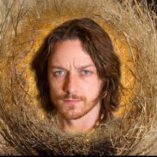 Flight from Heathrow to San Diego was delayed but gave my step-son George  the opportunity to say Hi to the brilliant James McAvoy who was also