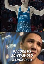 PJ Duke Faces Aaron Pico in Epic Wrestling Match