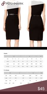 calvin klein black white contrast sheath dress calvin klein