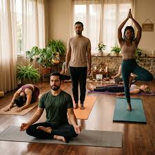 Calm mindful morning ritual