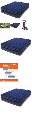 Other Camping Sleeping Gear 16040 Double Airbed Air Mattress Queen Size Intex Inflatable Raised Camping Bed W Pump Buy I Camping Bed Queen Mattress Air Bed