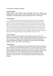 Definisi atau pengertian dari paragraf deduktif adalah sebuah paragraf yang berpola dari kalimat umum ke khusus. Doc Contoh Kalimat Deduktif Dan Induktif Putri S Pertiwi Academia Edu