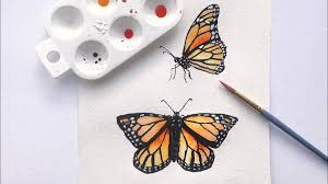 By melissa lennig on march 12, 2017 38 comments.this content contains affiliate links. Watercolor Monarch Butterflies On Behance