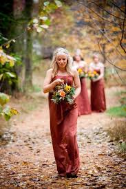 October Wedding Bridesmaids Dresses Strapless Dresses For October Wedding Rustic Red Au Orange Bridesmaid Dresses Wedding Bridesmaid Dresses Fall Bridesmaids