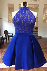 What kind of dress is blue for a bridesmaid? Royal Blue Bridesmaid Dresses Short Buy Clothes Shoes Online