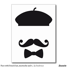 Black And White Photo Booth Template Pics For French Mustache Template