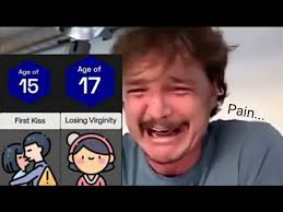Share the best gifs now >>> Pedro Pascal Crying While Thinking About The Memories He Missed Out On Youtube