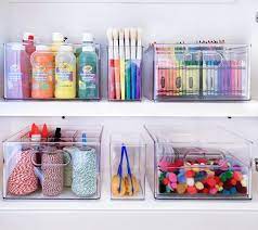 The Weekly Mini Projects Playroom The Home Edit Craft Closet Organization Kids Craft Storage Craft Room Organization
