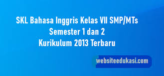 Search for genetic disorder sma with us. Analisis Skl Bahasa Inggris Kelas 7 K13 Tahun 2021 2022