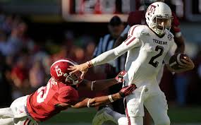 Manziel was born in tyler, texas, but prepped at kerrville's tivy high. Keeping Heisman Contender Johnny Manziel On Target And In Line The New York Times
