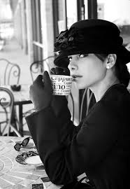 Black And White Woman Drinking Coffee Coffee And Beautiful Women Melissa Mercier Morning Coffee Coffee Girl I Love Coffee