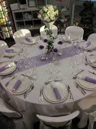Purple Wedding Tables Lavendar Wedding Wedding Decorations Wedding Hall Decorations Weddi Purple Wedding Tables Purple Wedding Theme Wedding Table Settings