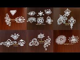 Daily Apartment Kolam 30 Rangolis For 30 Days Easy Simple Evening Muggulu 670 Youtube Di 2020 Festival