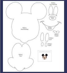 Moldes Minnie E Mickey Mouse Molde Mickey Molde Minnie Artesanato De Rato Fiz esse molde para fazer o bolo da minha bebê, pois onde moro não encontrei.