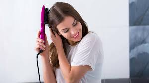 Separate your hair into small sections. How To Use A Hair Straightening Brush L Oreal Paris
