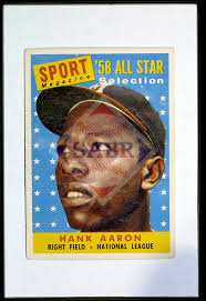 Henry Aaron 1958 Topps Baseball Card 488