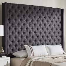 Shop for tall upholstered headboard at bed bath & beyond. Naples Wingback Button Tufted Tall Headboard By Inspire Q Artisan Overstock 19511535