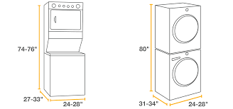 24 inch stackable washer dryer. 3 Steps To Find The Right Washer And Dryer Dimensions Whirlpool