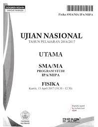 Semoga bermafaat dan semakin cinta dengan fisika, hehehe. Pembahasan Soal Un Sma Fisika Tahun 2017 Bocah Fisika