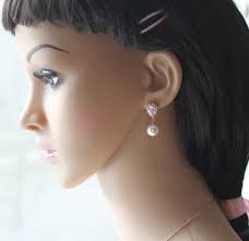 Mother of the Groom Set, Mother of the Bride Set, Pearl and CZ Jewelry,  Mothers Earrings, Mother Gift, Necklace Earring Set, Wedding Jewelry