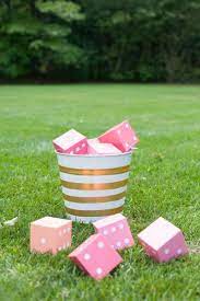 I could look at landscaping photos all day long, but at the end of the day we are not seasoned gardeners. Diy Yard Games As Seen On The Today Show Diy Yard Games Yard Yahtzee Diy Yard