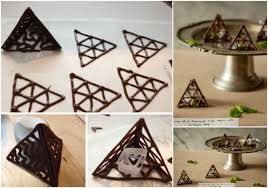 Schokoladen Deko Gluckskekse Alternative Pyramiden Decoration Schoko Deko Schokolade Schokoladeverzierungen
