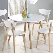 table ronde scandinave avec rallonge 102cm storend table ronde cuisine salle a manger table ronde table a manger avec rallonge