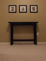 Simple Cheap And Easy Console Table Diy Console Table Diy Console Diy Furniture Plans