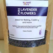 Preparing the lavender stalks for drying. Dried Lavender Flowers Baking Cooking Australia Food Drinks Baked Goods On Carousell