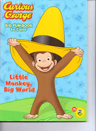 Amongst numerous benefits, it will teach monkey fans to focus, to develop motor skills, and to help recognize colors. Curious George Big Fun Book To Color Fantastic Coloring Book 96 Pages Tear Share Little Monkey Big World Margret Rey H A Rey 9781453057322 Amazon Com Books