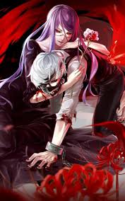 Korean artist creates amazing anime characters based on animals. Anime Wallpaper Kaneki Ken And Rize 640x1024 Download Hd Wallpaper Wallpapertip
