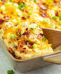 Twice Baked Potato Casserole The Cozy Cook Potatoe Casserole Recipes Potato Side Dishes Recipes
