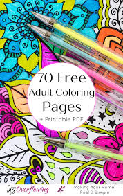 Search through 623,989 free printable colorings at getcolorings. 70 Free Adult Coloring Pages With Printable Pdf Its Overflowing