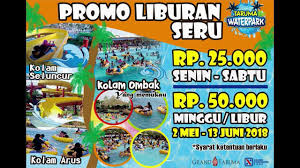 Promo Gede Gedean Taruma Waterpark Karawang Youtube