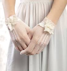 The Mexican Stallion Wedding Gloves Bridal Gloves Lace Gloves